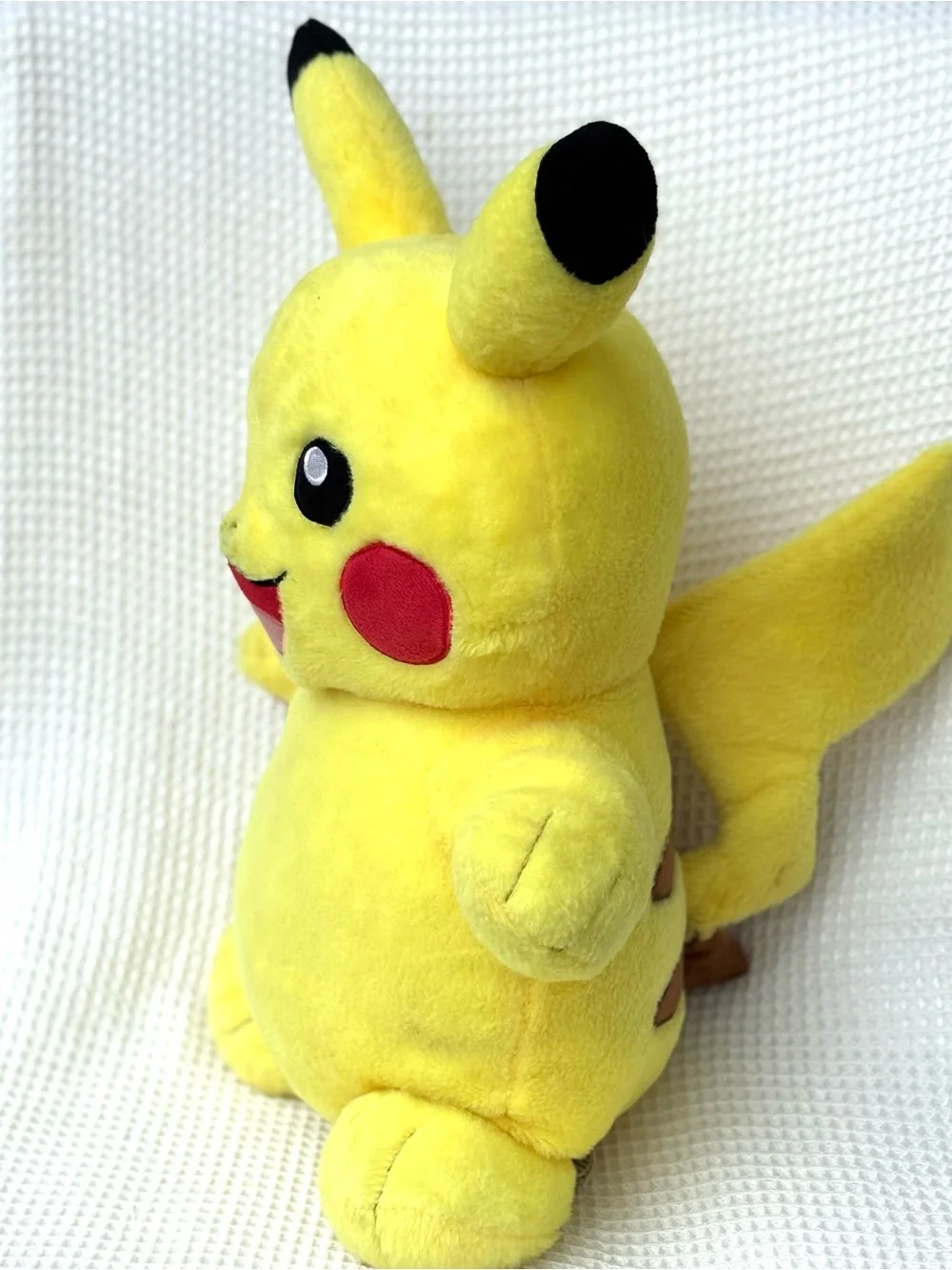 2017 Retired Build a Bear Pikachu Yellow Plush Toy - Cute Kids Stuffed Character